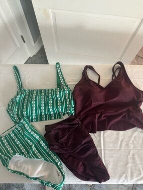 2- Kona Sol 2 piece swimsuits